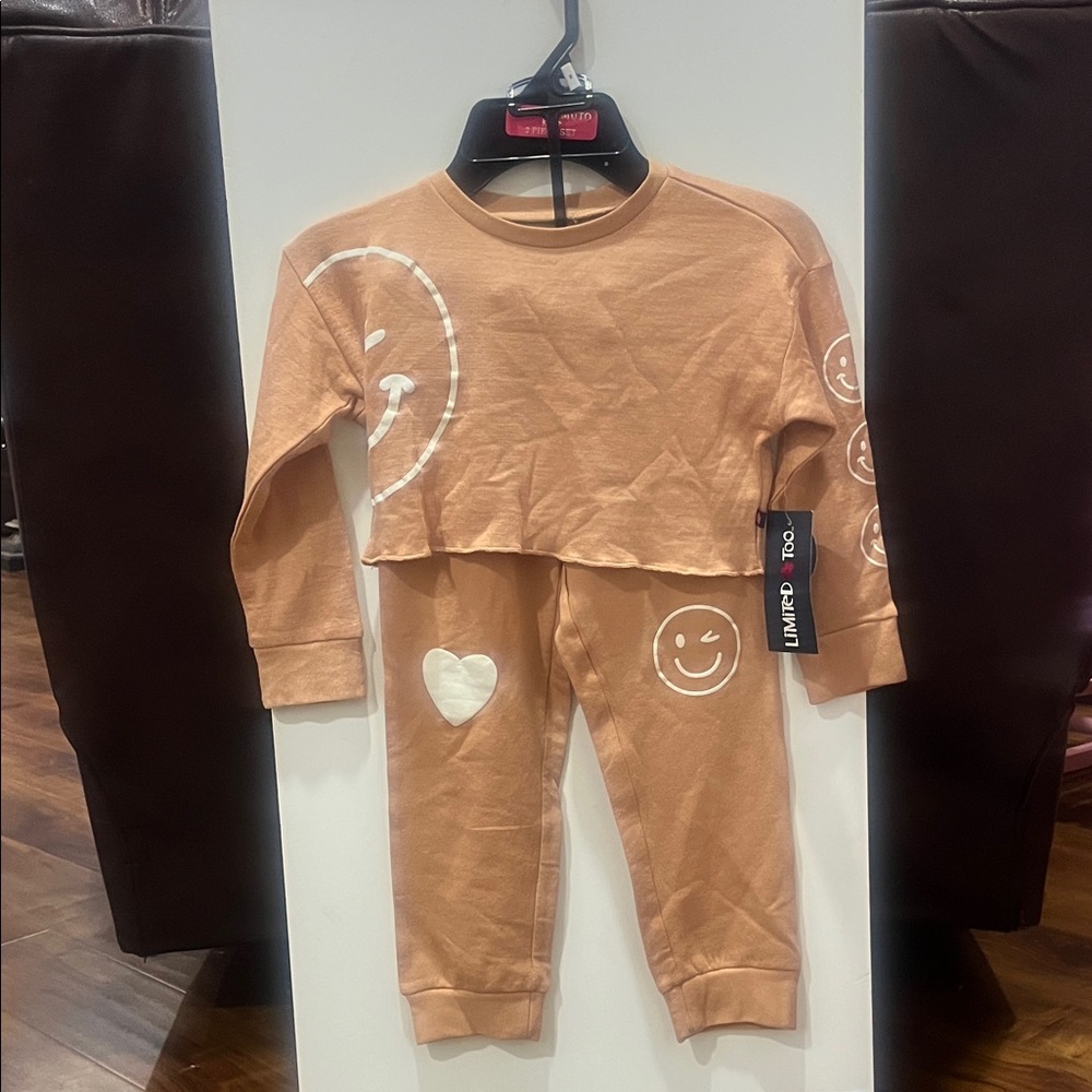 Limited Too Tan Smiley Face Outfit